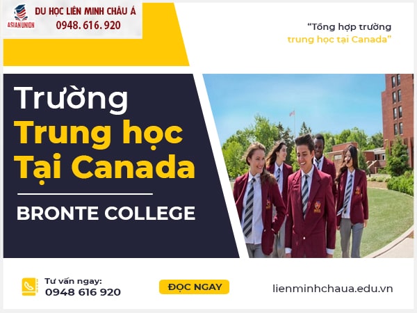 Trung học tại Canada trường Bronte College