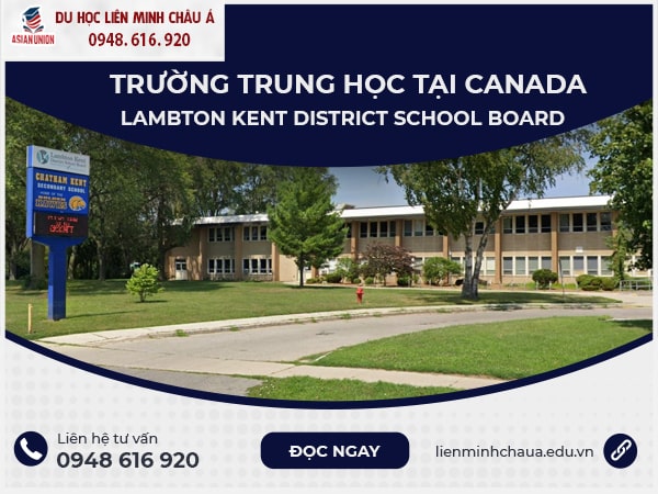 Trung học tại Canada trường Lambton Kent District School Board