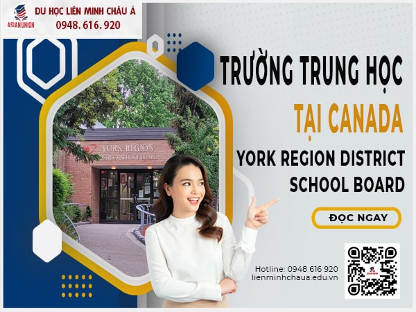 Trung học tại Canada trường York Region District School Board