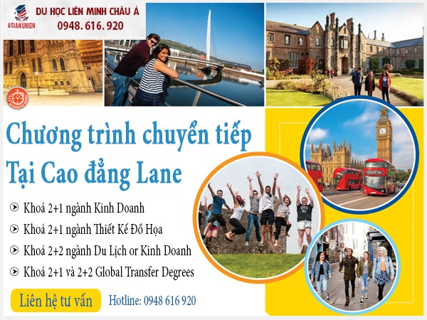 Cơ hội chuyển tiếp qua các trường hàng đầu tại Cao đẳng cộng đồng Lane