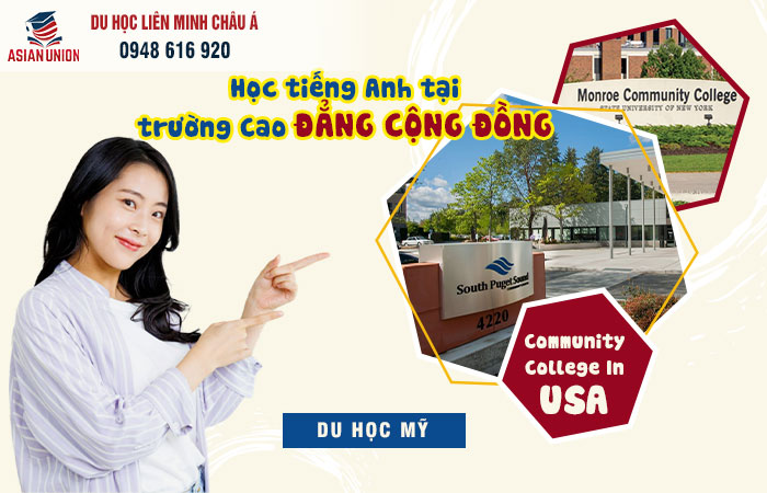 Du học tiếng Anh tại trường Cao đẳng cộng đồng Mỹ