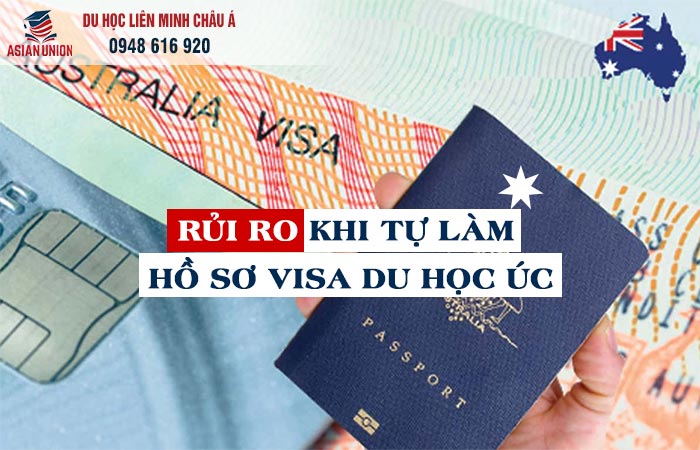 Rủi ro khi tự làm hồ sơ du học Úc