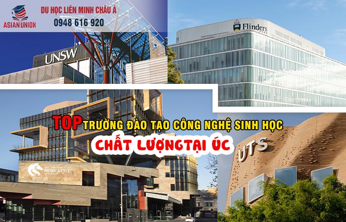 Top trường đào tạo công nghệ sinh học tốt nhất tại Úc