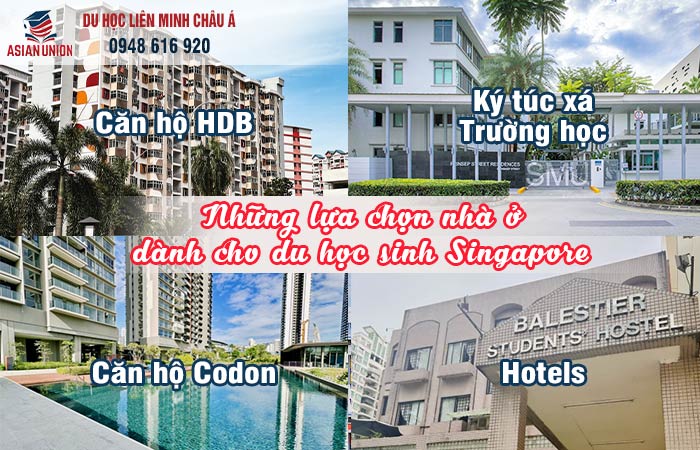 Nhà ở cho sinh viên du học Singaore