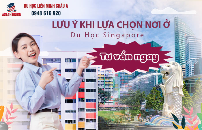 lưu ý khi thuê nhà cho sinh viên du học Singapore