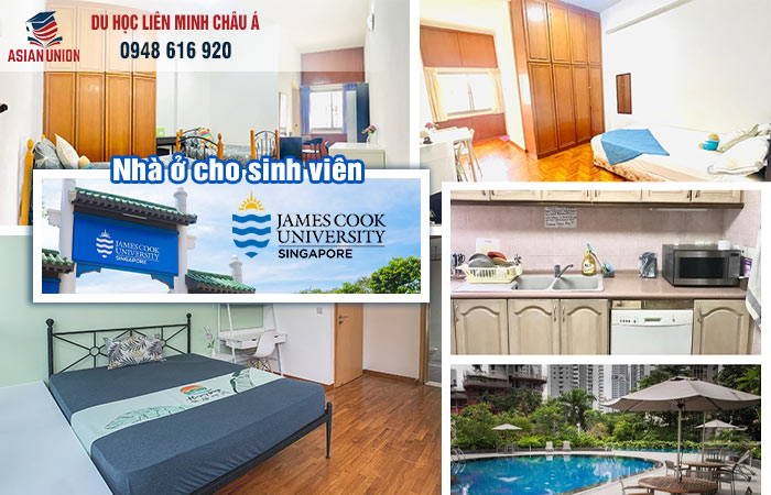 Tìm ký túc xá trường đại học James Cook Singapore