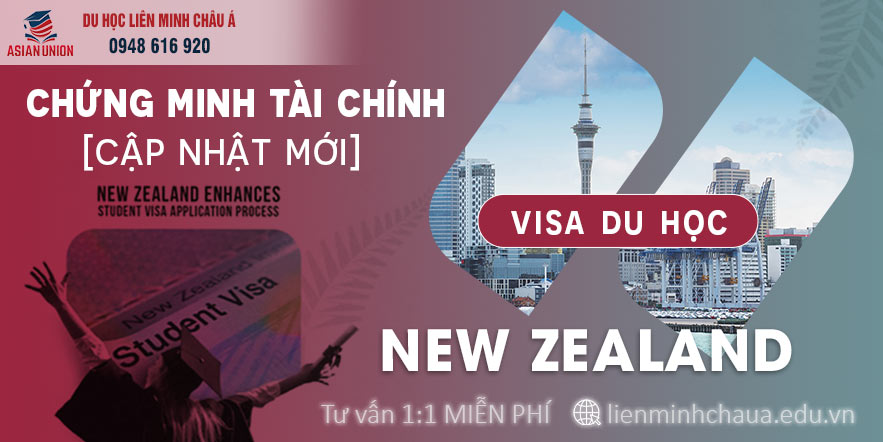 Cách chứng minh tài chính du học New Zealand