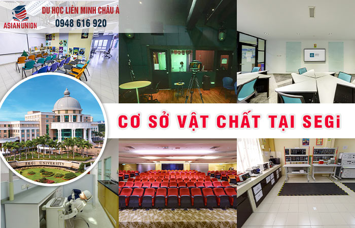 Cơ sở vật chất hiện đại tại SEGi University