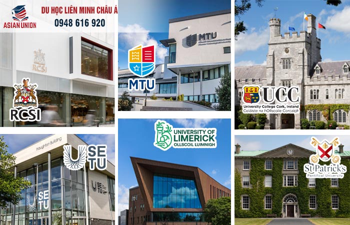 Trường đại học đối tác của OnCampus Ireland