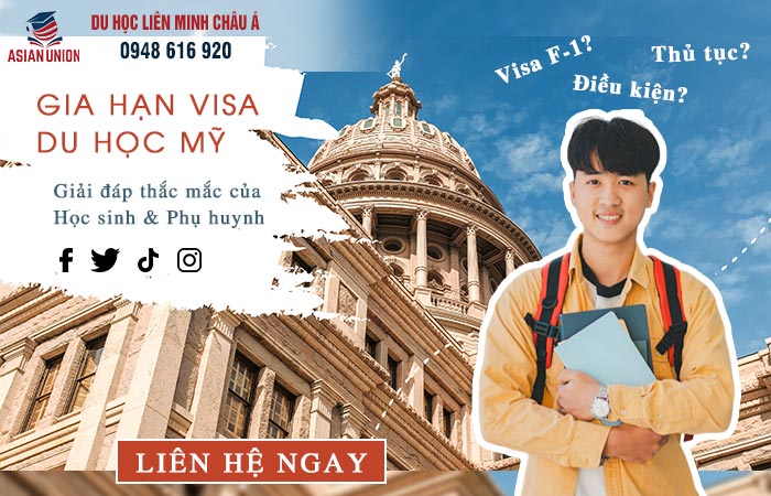 Hướng dẫn gia hạn visa du học Mỹ F-1