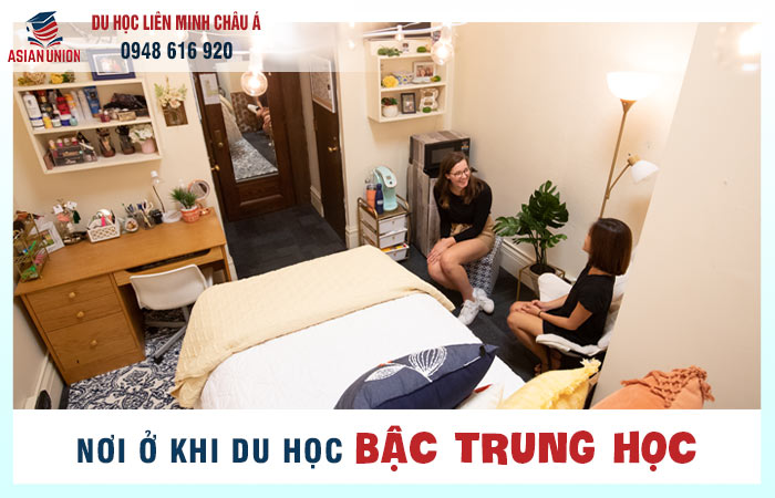 Lựa chọn nơi ở khi du học Mỹ bậc trung học