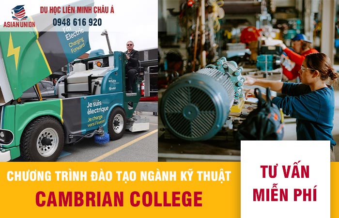 Du học Canada ngành kỹ thuật tại Cambrian College chương trình đào tạo ra sao