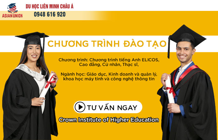 Chương trình đào tạo tại Crown Institute Of Higher Education