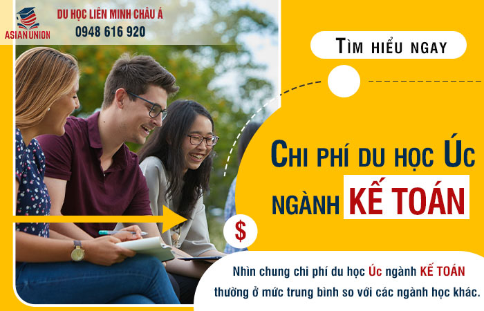 Chi phí du học Úc ngành kế toán