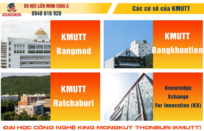 Các cơ sở của đại học KMUTT