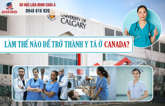 Làm thế nào để trở thành y tá tại Canada