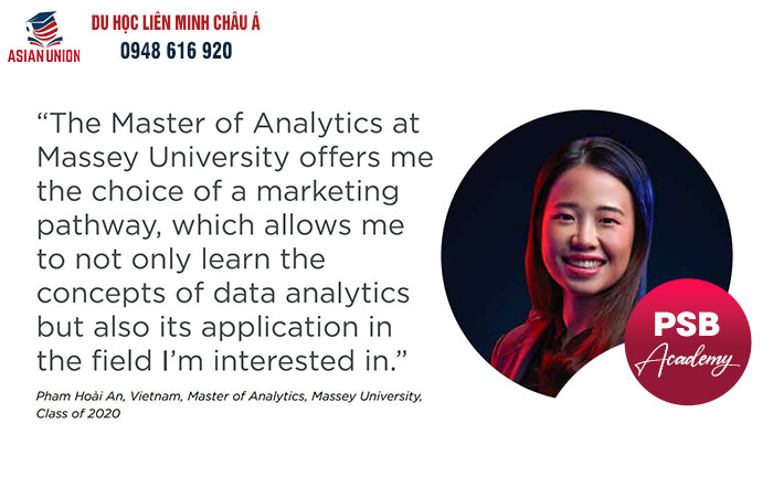 Chia sẻ của du học sinh Việt Nam về chương trình đại học Massey tại PSB