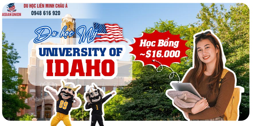 Du học Mỹ trường đại học Idaho