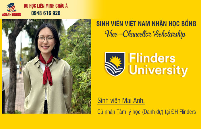 Sinh viên Việt Nam đậu học bổng giá trị tại Flinders University