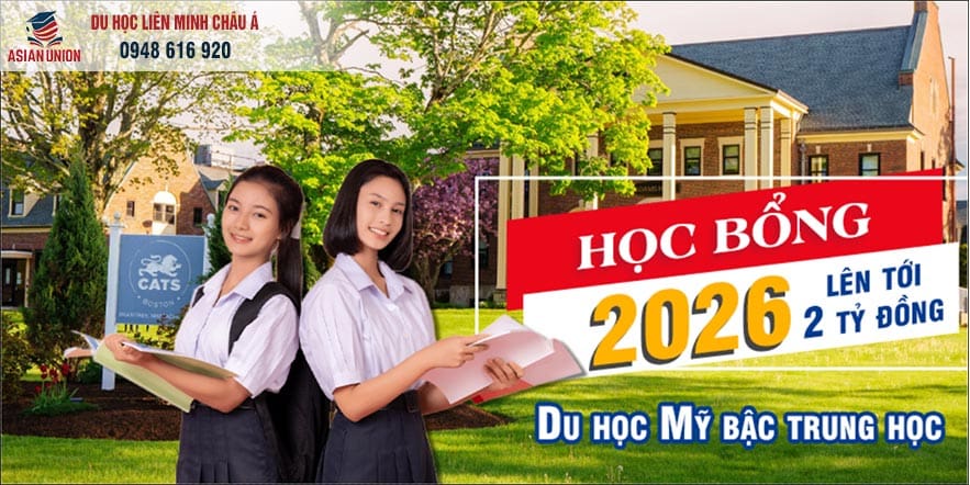 Học bổng trung học Mỹ tại Cats Academy Boston