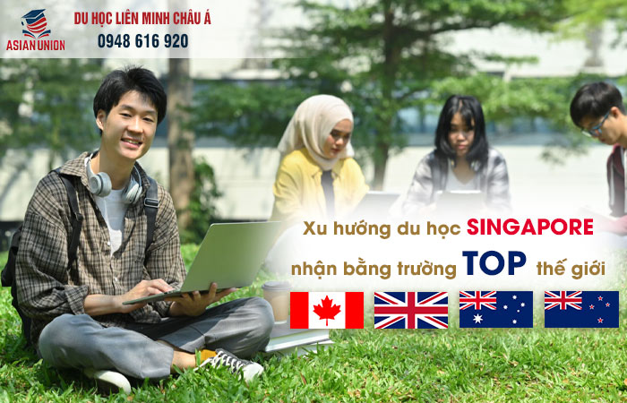 Xu hướng du học Singapore nhận bằng đại học quốc tế