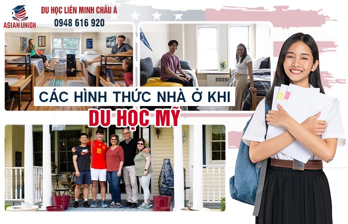 các hình thức nhà ở khi du học Mỹ