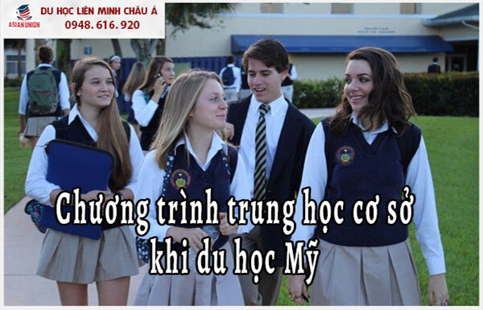 Chương trình du học Mỹ bậc trung học cơ sở