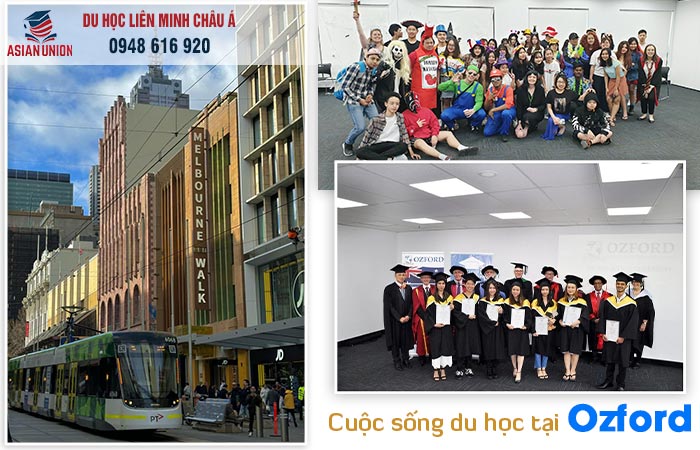 Cuộc sống du học tại Melbourne trường Ozford College