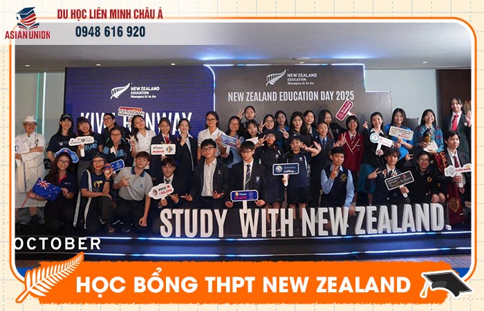 Học bổng chính phủ New Zealand bậc trung học
