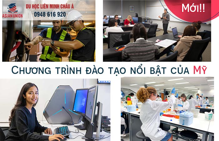 Chương trình đào tạo nổi bật tại Mỹ