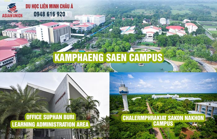 Các cơ sở của đại học Kasetsart