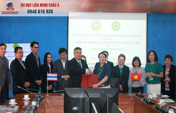 Đại học Karsetsart hợp tác với nhiều tổ chức tại Việt Nam