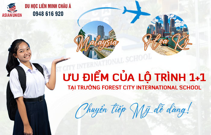 Ưu điểm lộ trình 1+1 tại FCIS Malaysia