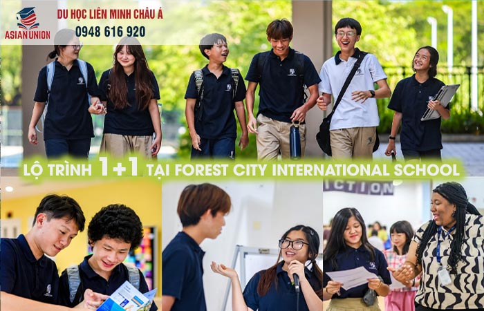 Lộ trình chuyển tiếp 1+1 tại trường Forest City International School