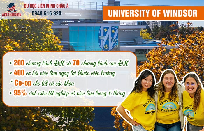 Lý do nên học tại University of Windsor