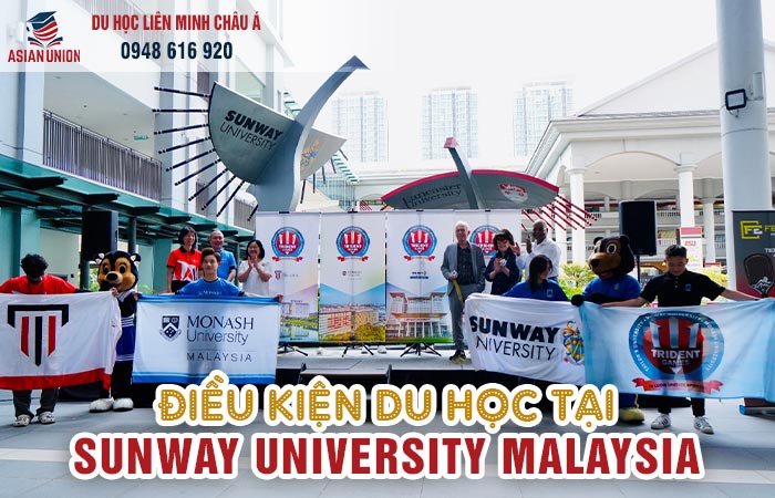 Điều kiện du học đại học Sunway
