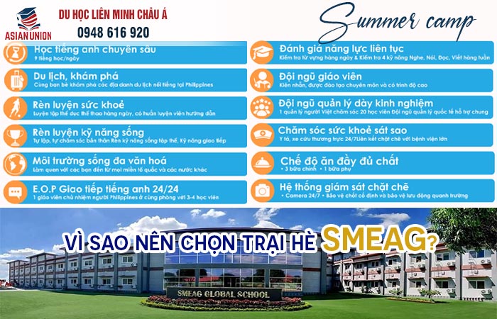 Vì sao nên chọn du học hè Anh ngữ Smeag