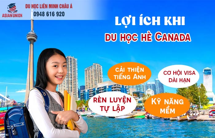Lợi ích khi du học hè Canada