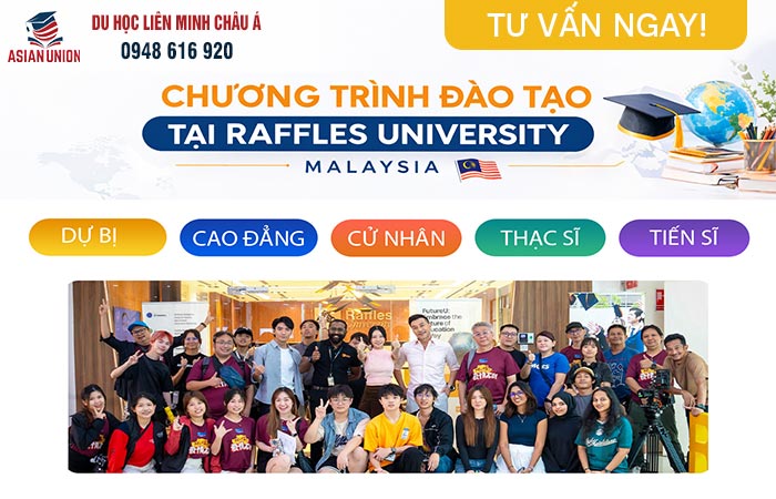 Chương trình đào tạo tại Raffles University Malaysia