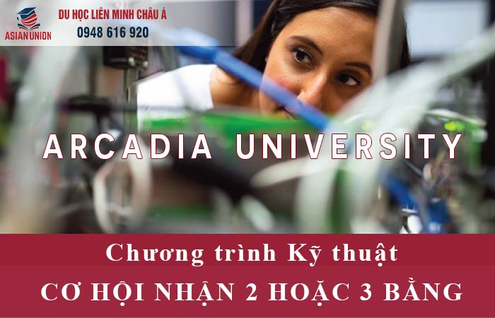 Du học Mỹ ngành kỹ thuật tại Đại học Arcadia