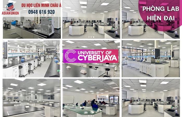 Phòng thí nghiệm hiện đại tại University of Cyberjaya