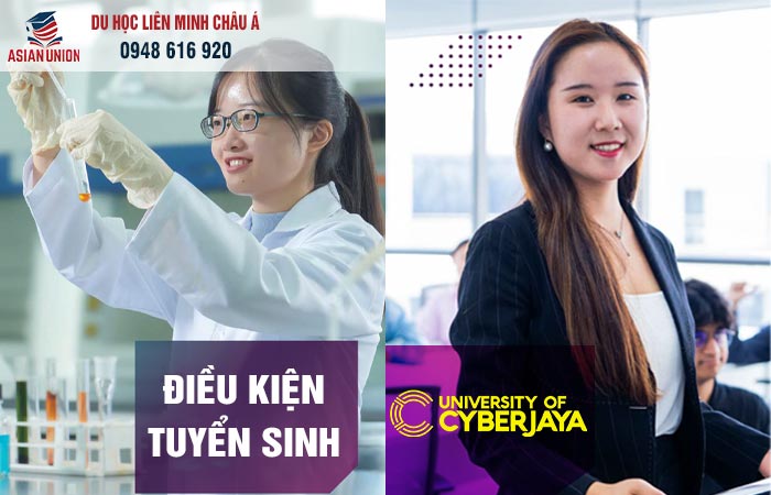 Điều kiện tuyển sinh đại học Cyberjaya