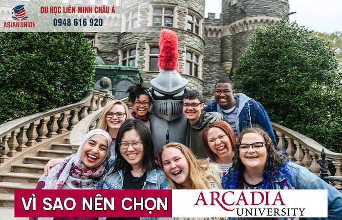 lý do nên chọn Arcadia University