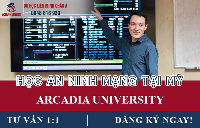 Du học cử nhân an ninh mạng tại Arcadia University