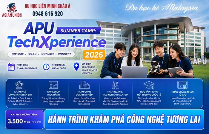 Du học hè Malaysia tại APU 2026
