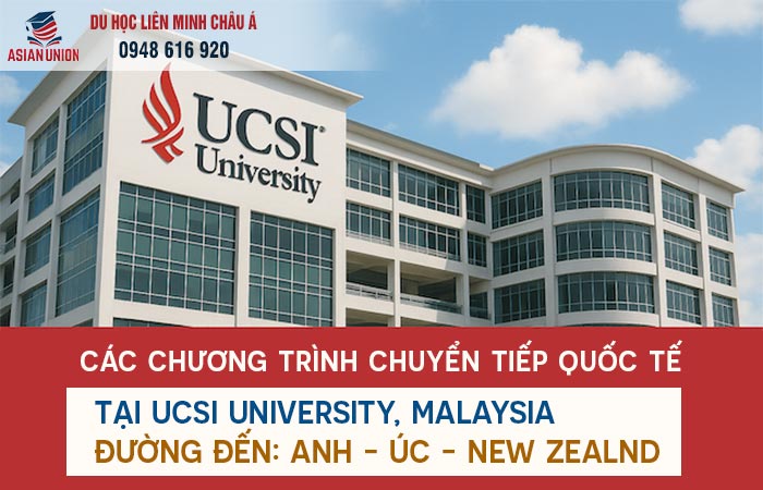 Các chương trình chuyển tiếp quốc tế tại UCSI
