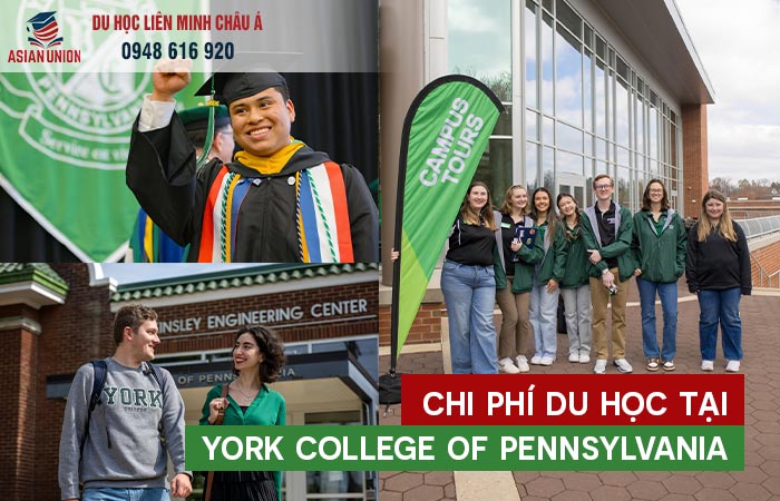 Chi phí du học tại York College