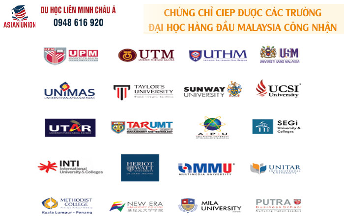 Chương trình CIEP tại ESL Malaysia được nhiều trường đại học công nhận