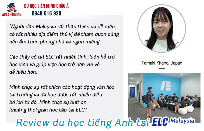 Review về trường Anh ngữ ELC tại Malaysia
