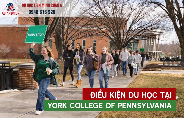 Điều kiện đầu vào York College of Pennsylvania